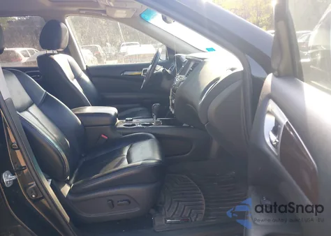 2015 Nissan Pathfinder Platinum z USA, uszkodzony, nr VIN 5N1AR2MM3FC703629